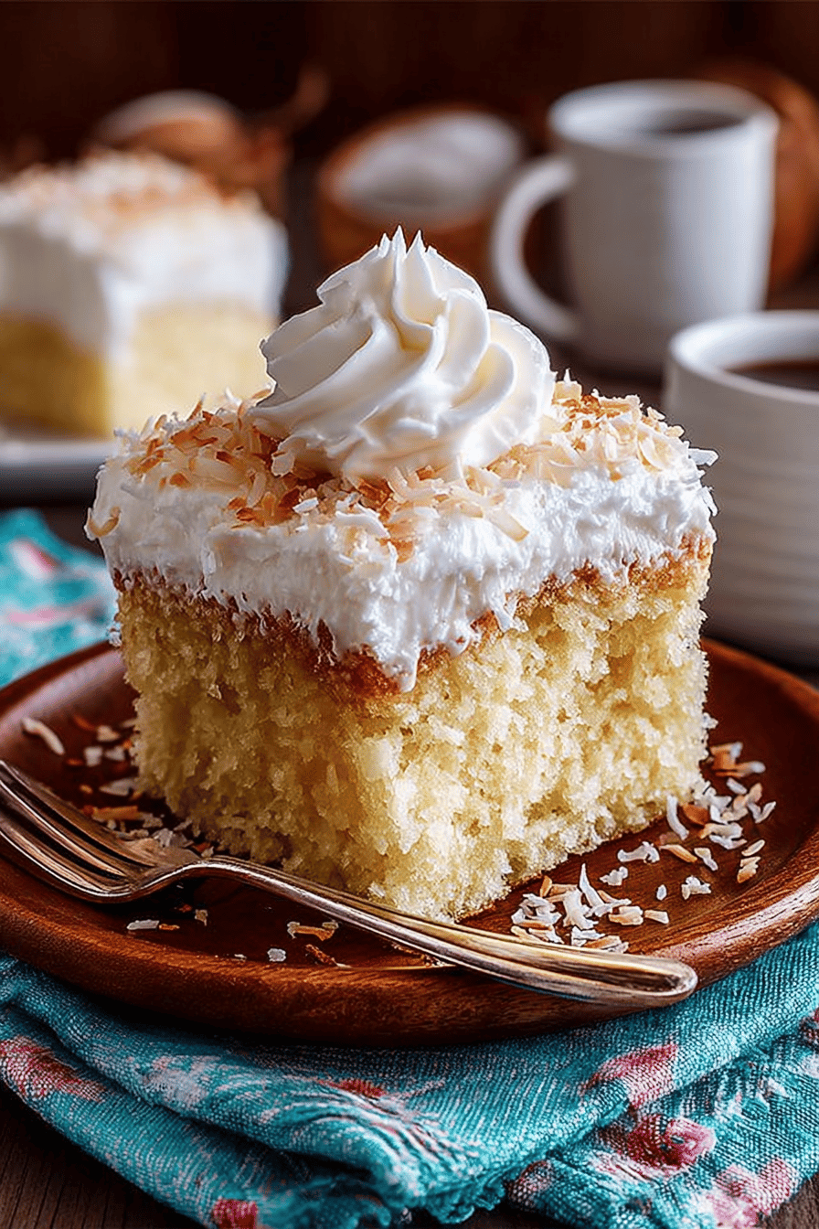 Coconut Cream Dream Cake