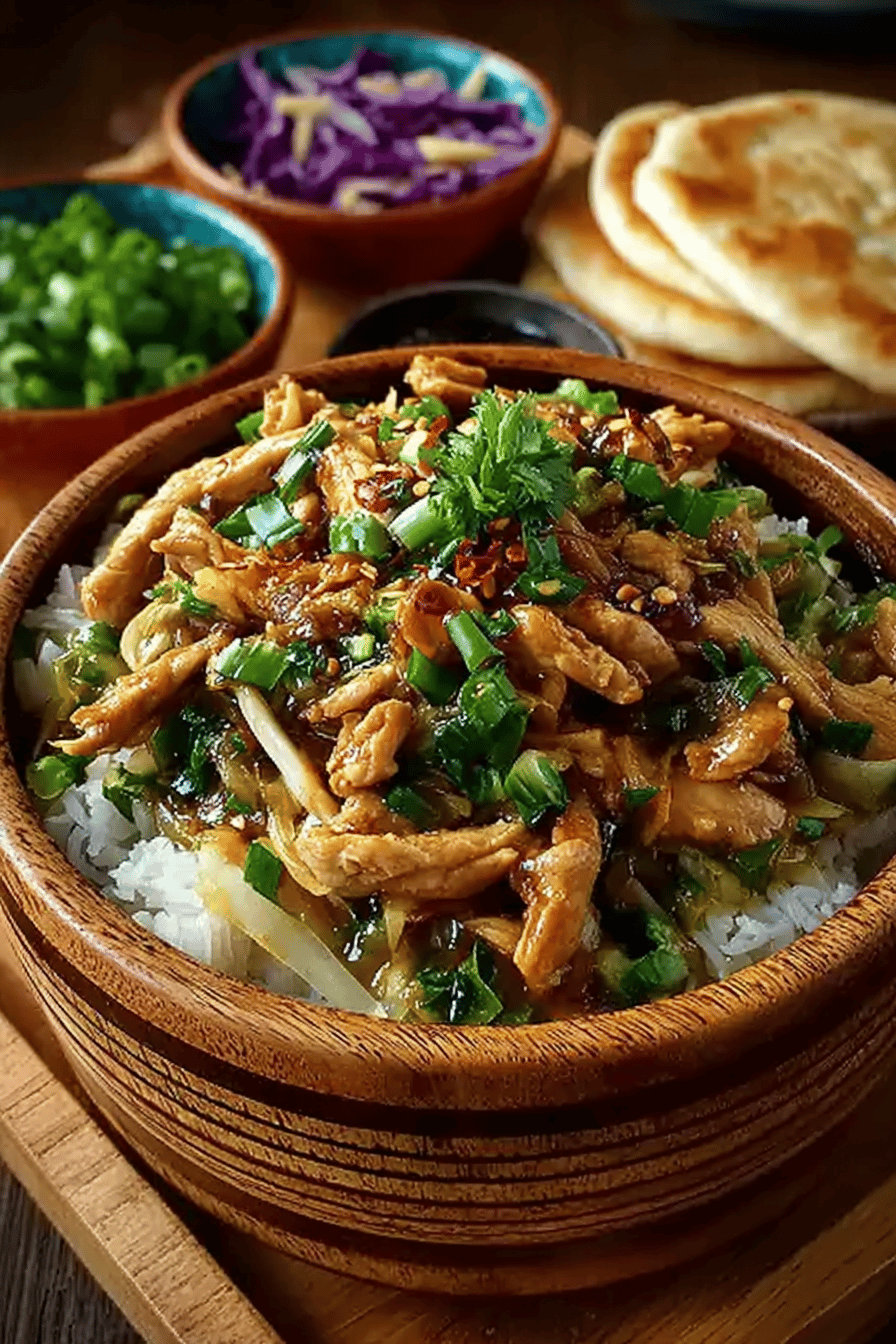 Cozy Moo Shu Chicken Delight