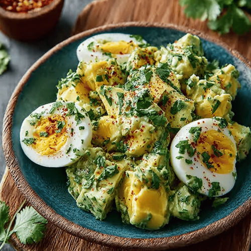 Creamy Avocado Egg Salad Bliss