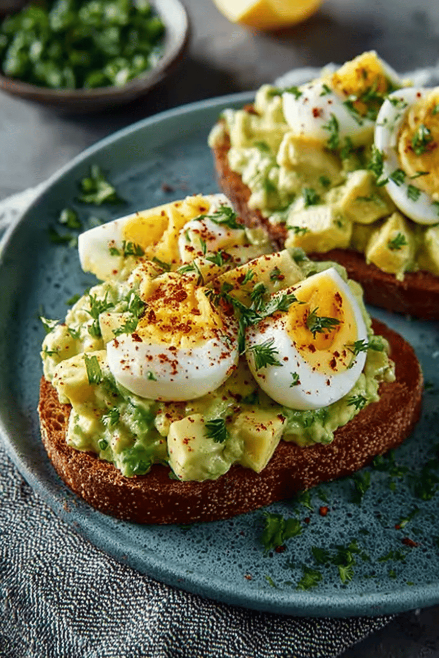 Creamy Avocado Egg Salad Bliss