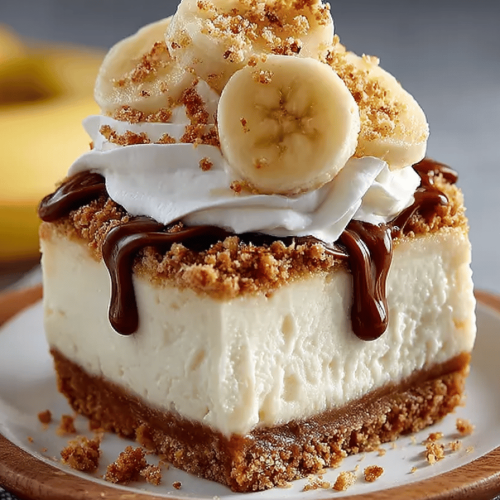 Creamy Banana Cheesecake Treats