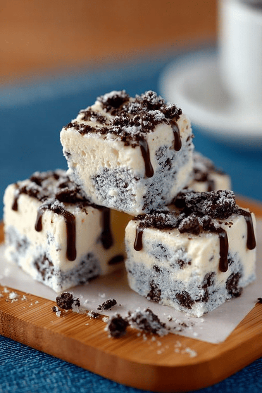 Creamy Cookies & Cream Fudge