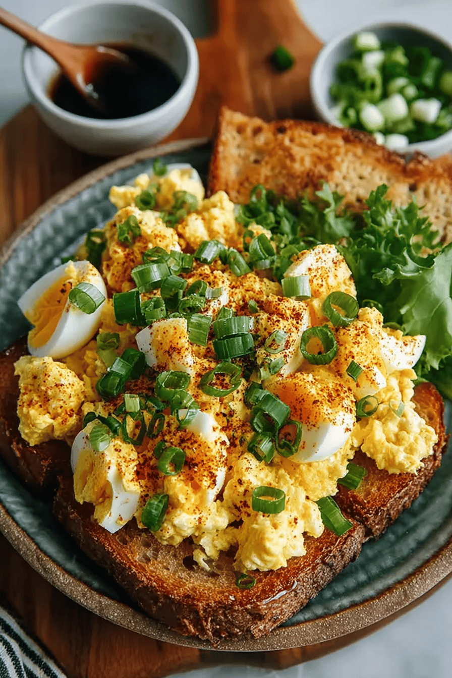 Crispy Egg Salad Wonders