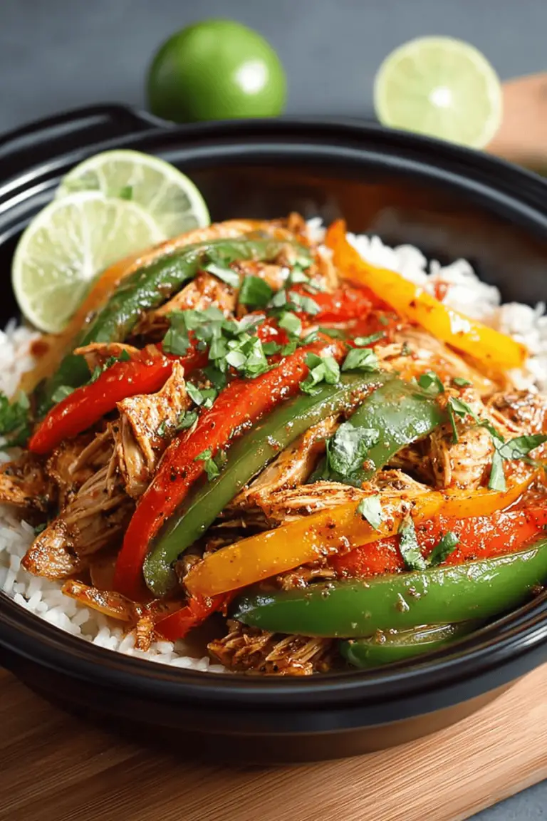 Crockpot Delish Fajitas