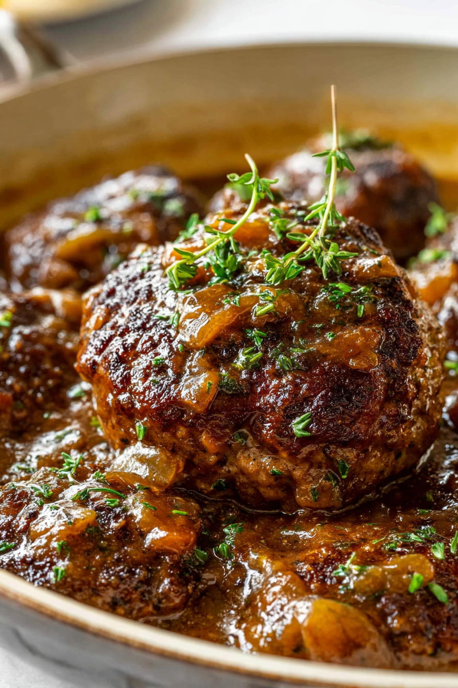 DELISH Salisbury Steak