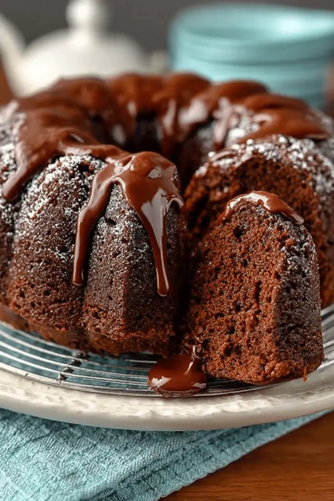 Decadent Chocolate Pound Cake