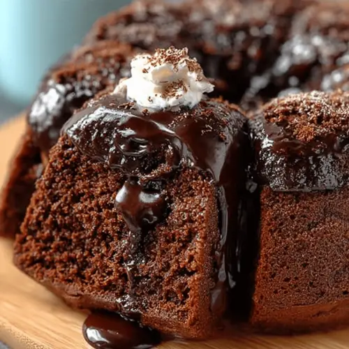 Decadent Chocolate Pound Cake