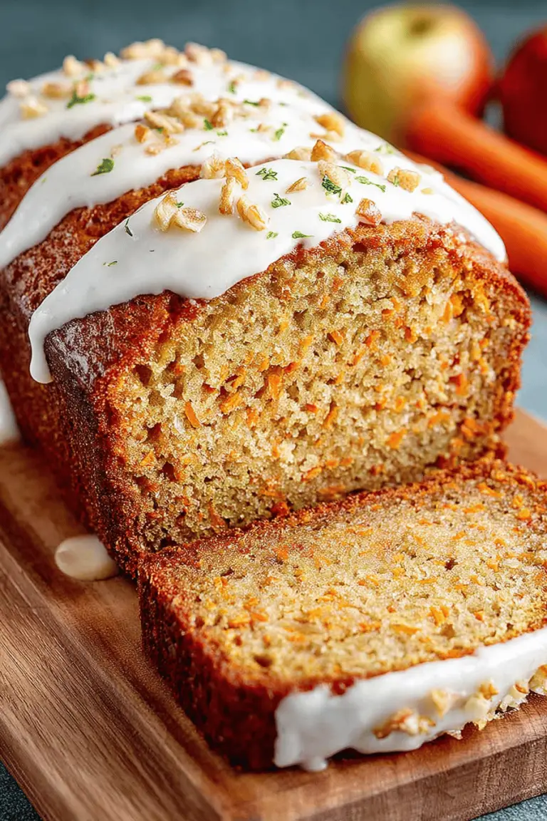 Delish Apple Banana Carrot Bread