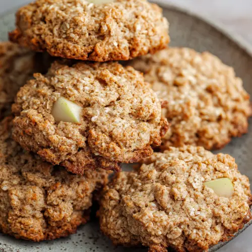 Delish Apple Oatmeal Cookies