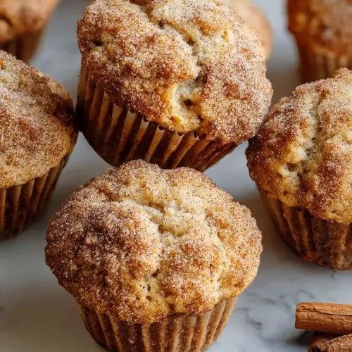 Delish Apple Snickerdoodle Muffins