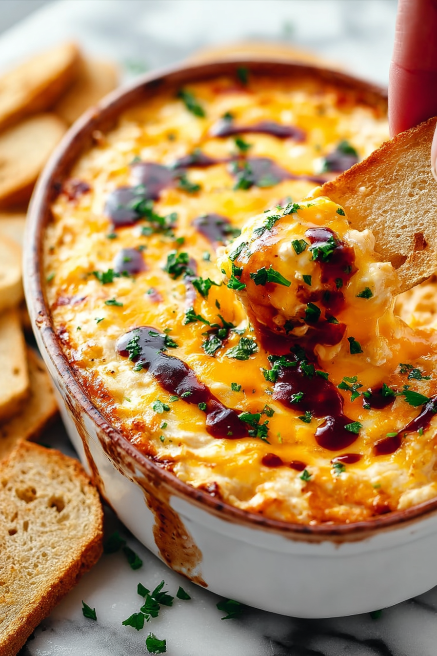 Delish BBQ Chicken Dip Recipes