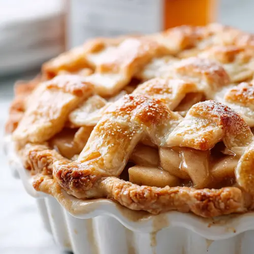 Delish Bourbon Apple Pie