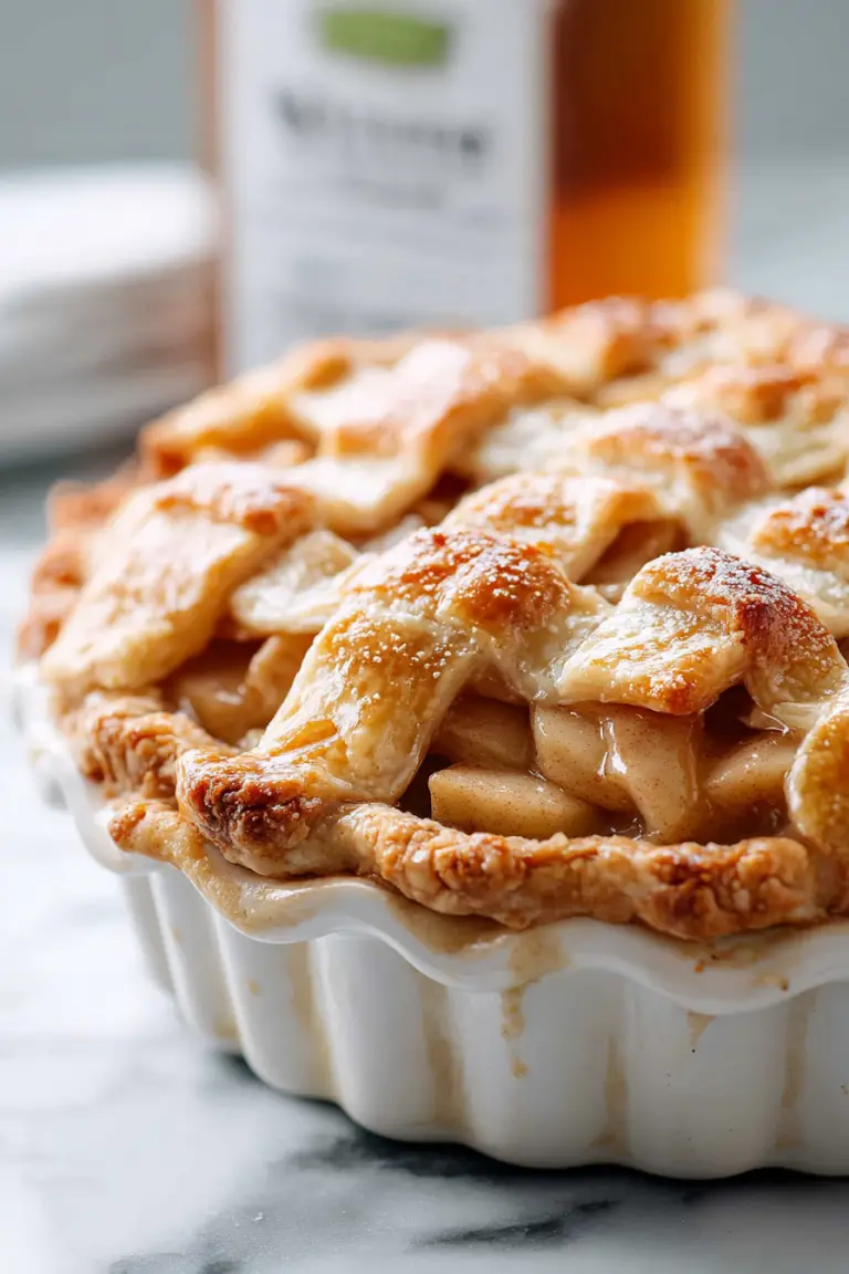 Delish Bourbon Apple Pie