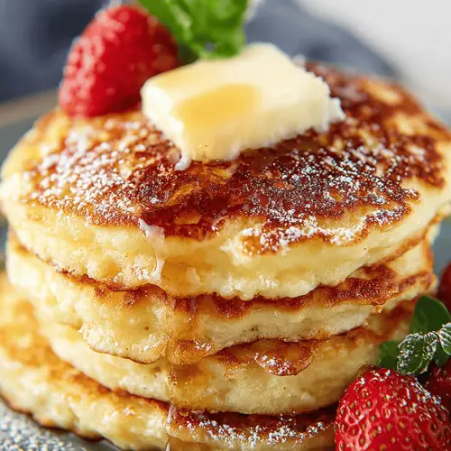 Delish Buttermilk Pancakes