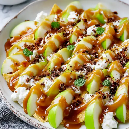 Delish Caramel Apple Nachos Recipe