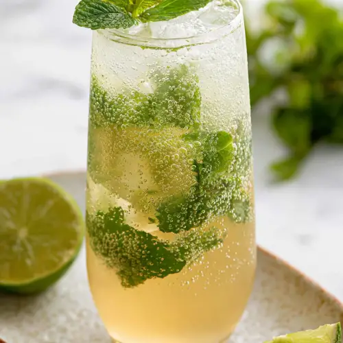 Delish Champagne Mojito Recipe
