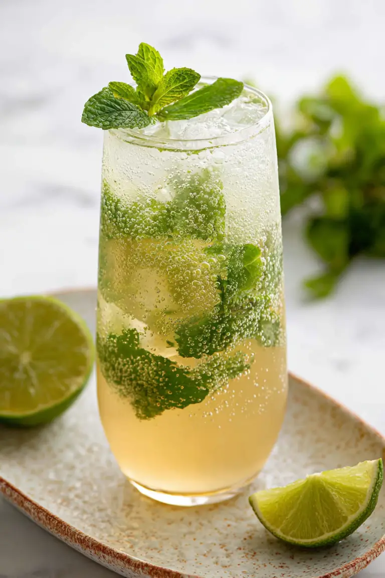 Delish Champagne Mojito Recipe