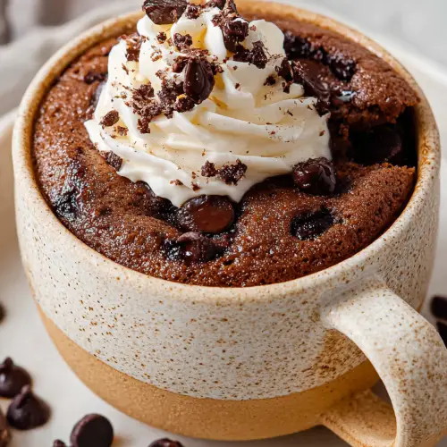 Delish Chocolate Chip Mug Cake Recipes