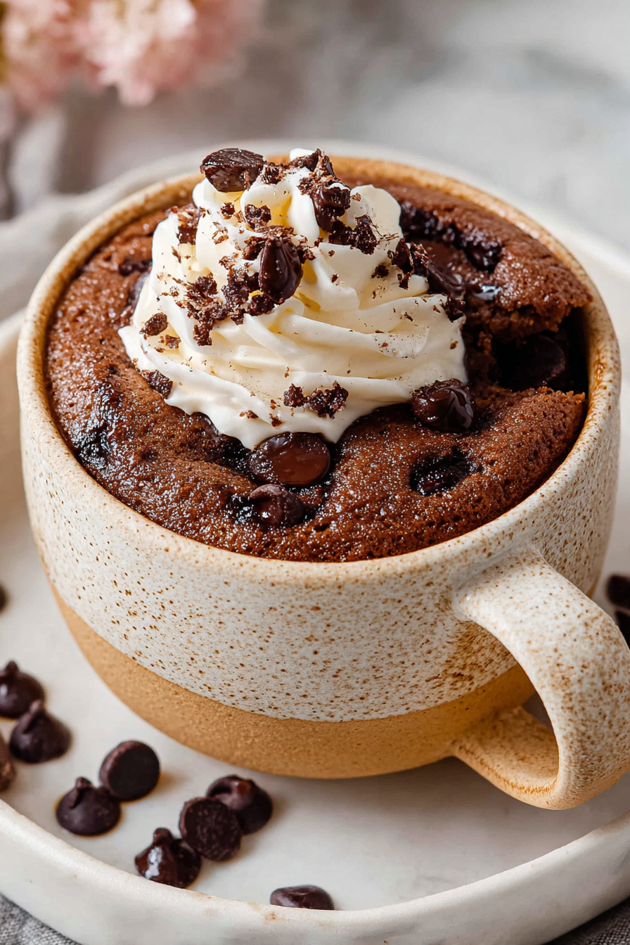 Delish Chocolate Chip Mug Cake Recipes