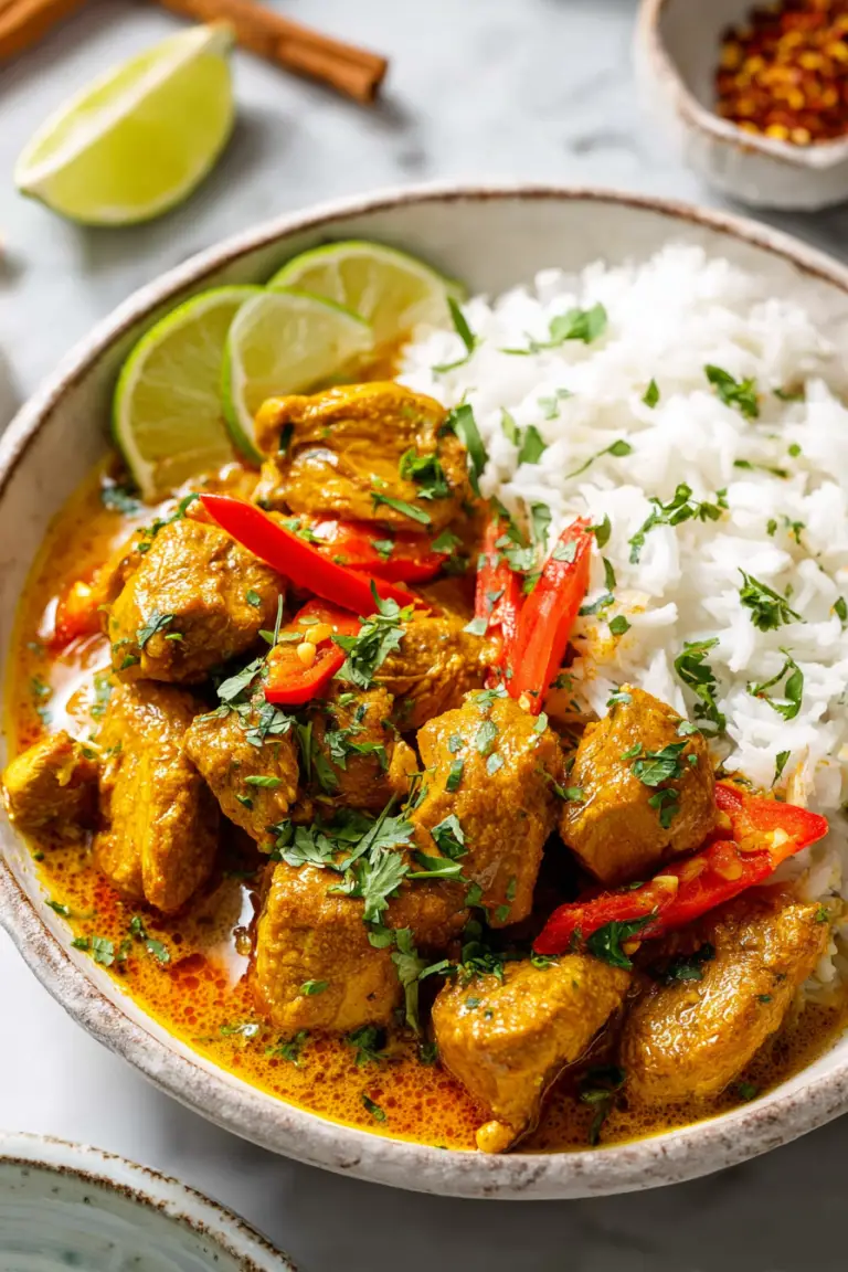 Delish Coconut Curry Chicken
