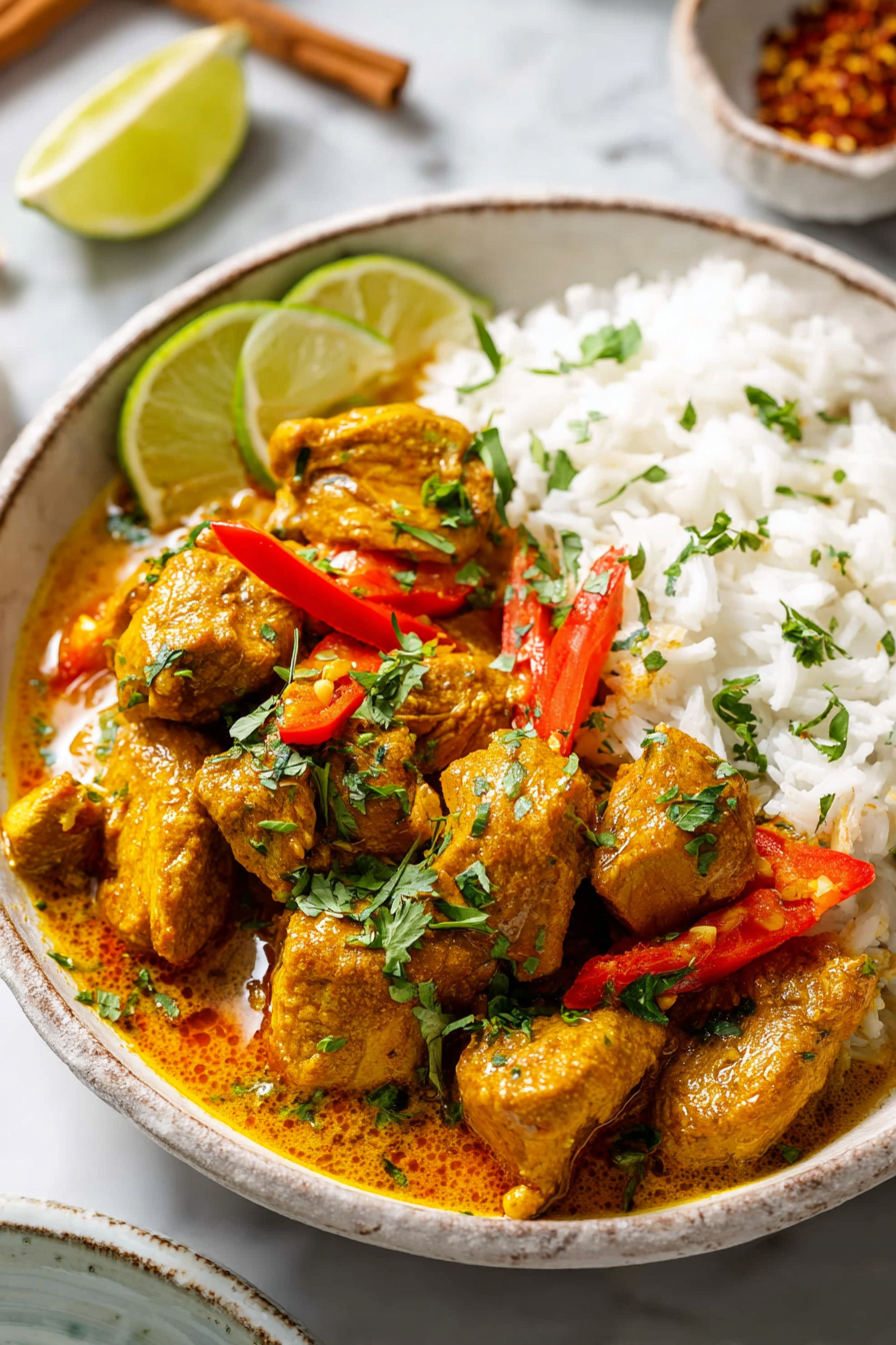 Delish Coconut Curry Chicken