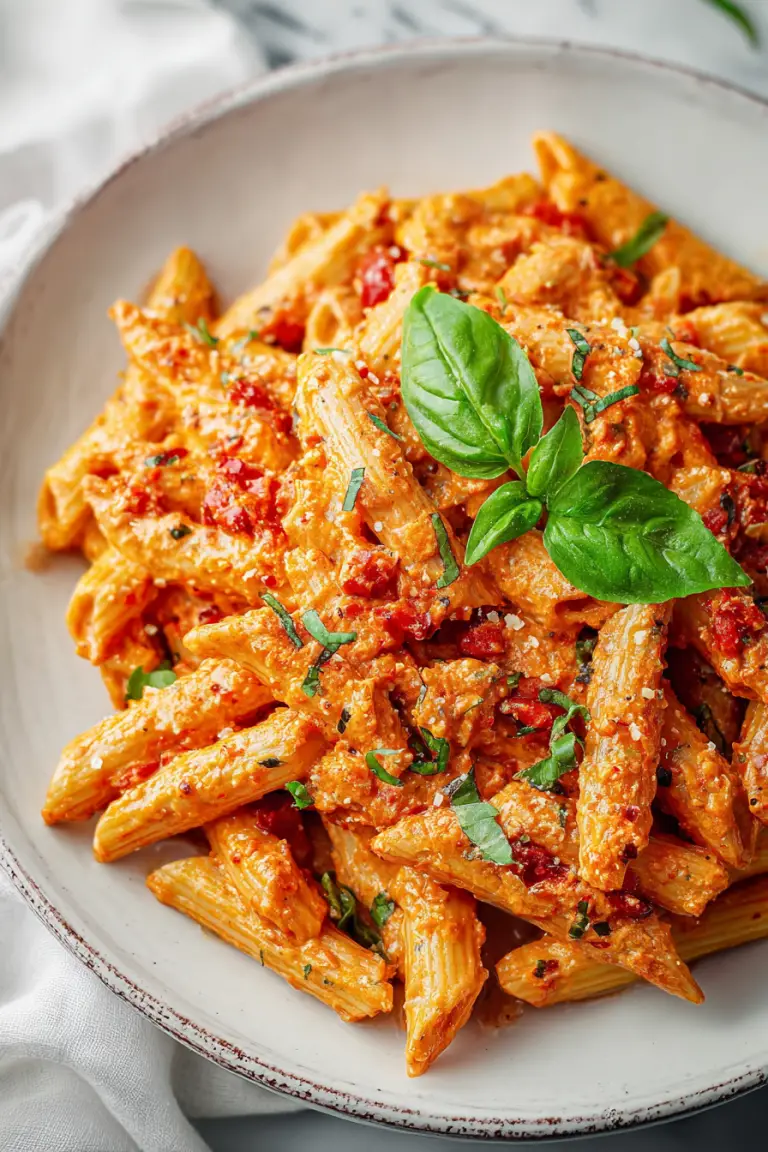 Delish Creamy Penne Arrabbiata Recipes