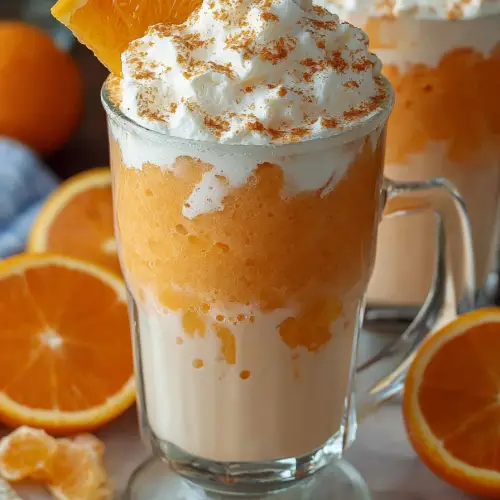 Delish Dirty Creamsicle Float
