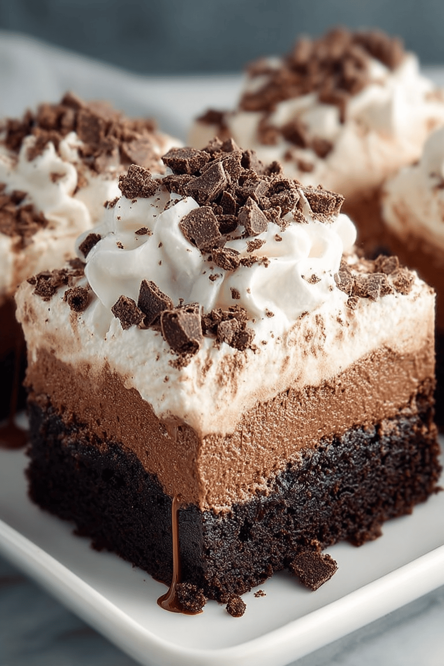 Delish French Silk Brownies