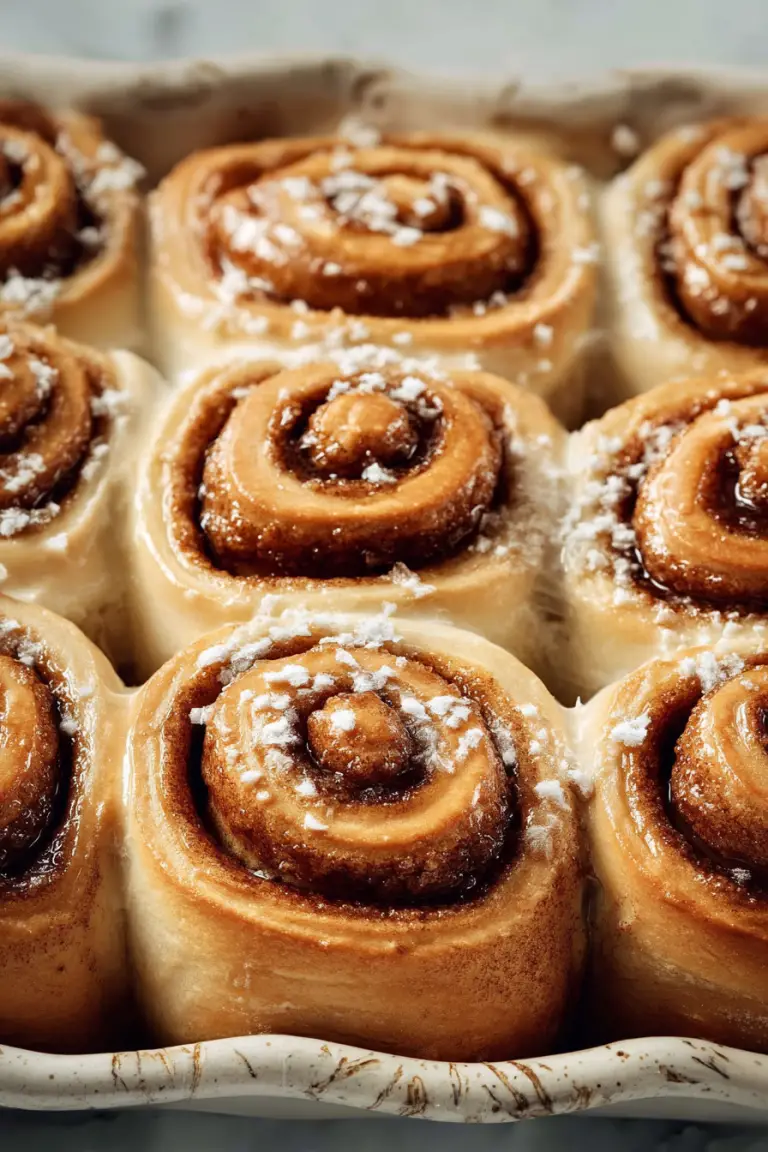 Delish Gingerbread Cinnamon Rolls