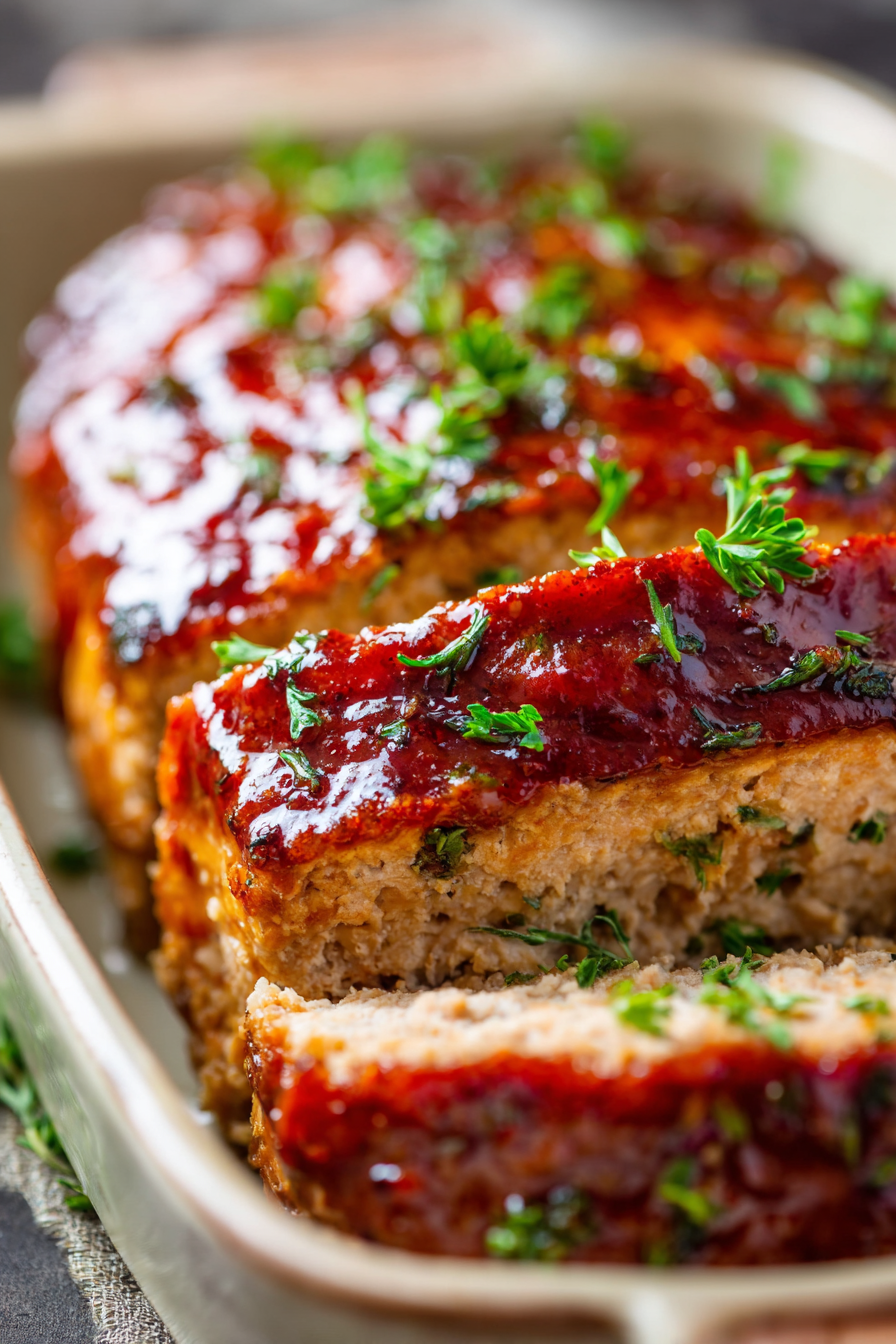 Delish Gluten Free Turkey Meatloaf
