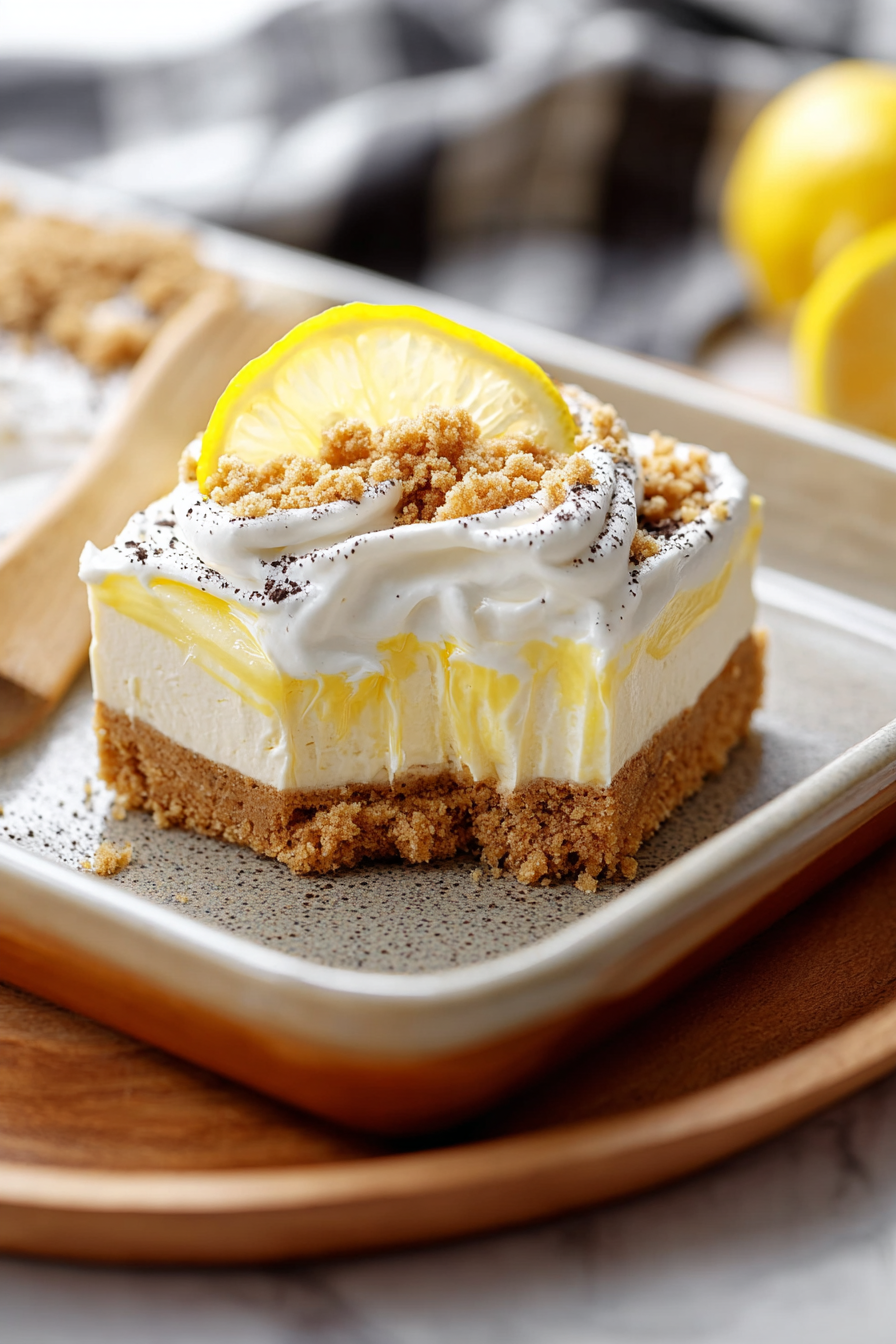 Delish Heavenly Lemon Oreo Dessert