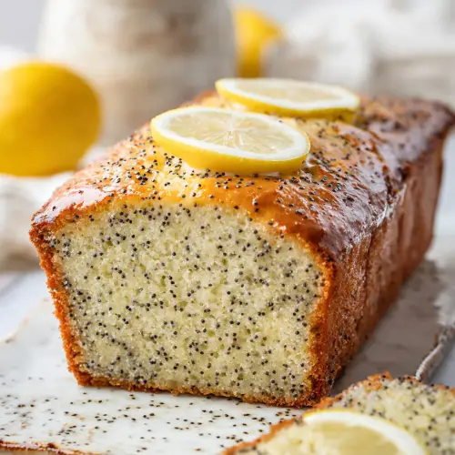 Delish Lemon Poppy Seed Bread