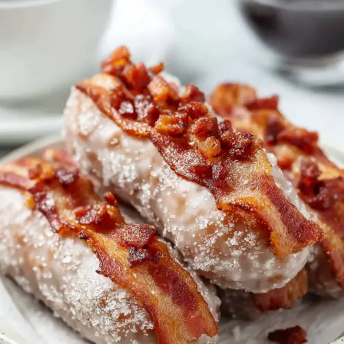 Delish Maple Bacon Donut Sticks