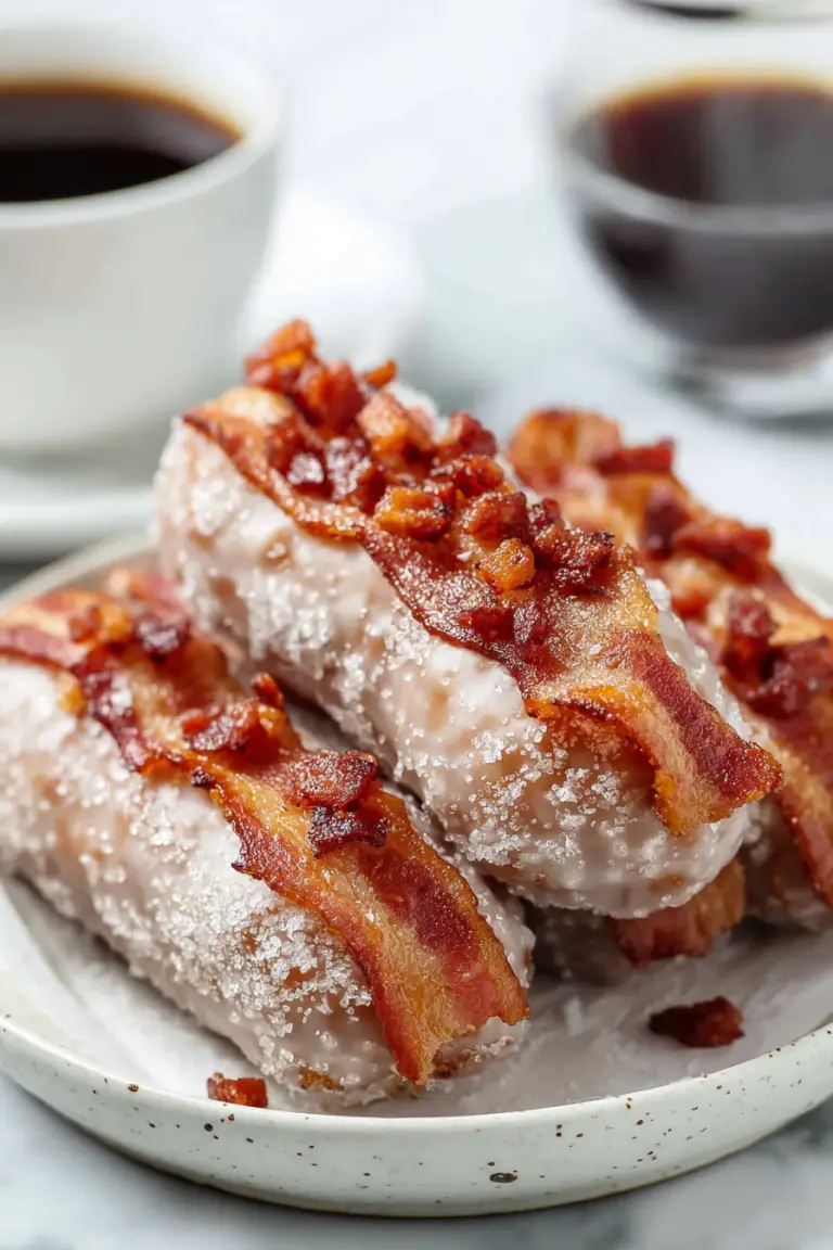 Delish Maple Bacon Donut Sticks