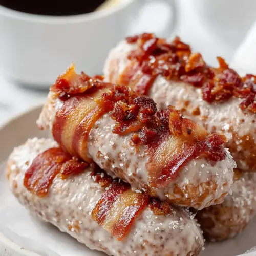Delish Maple Bacon Donut Sticks