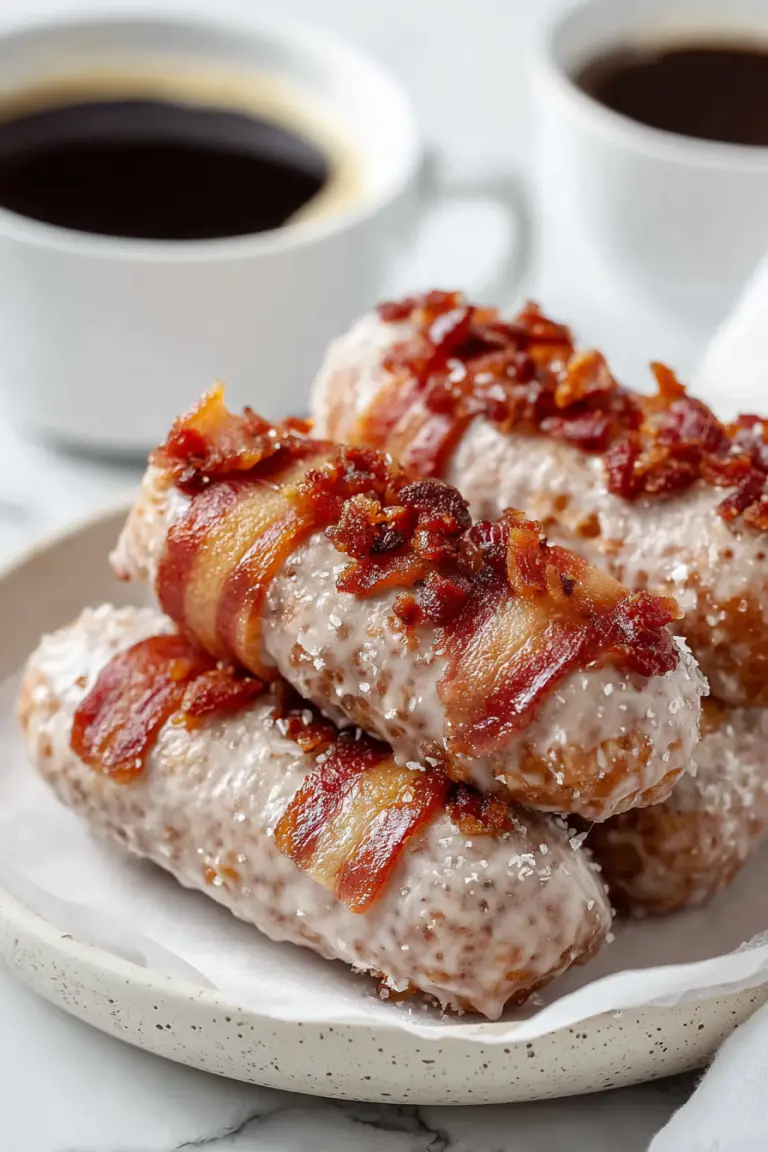 Delish Maple Bacon Donut Sticks