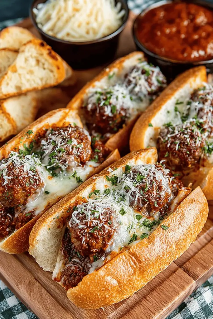 Delish Meatball Subs