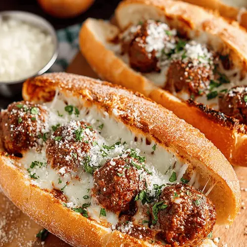 Delish Meatball Subs