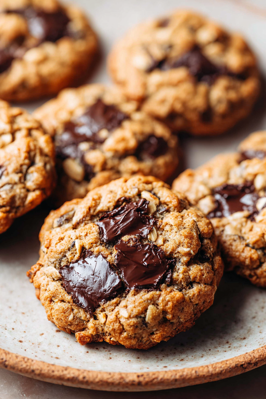 Delish Oatmeal Chocolate Chip Cookies