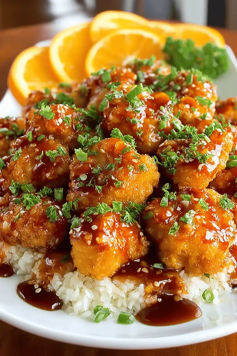 Delish Orange Chicken