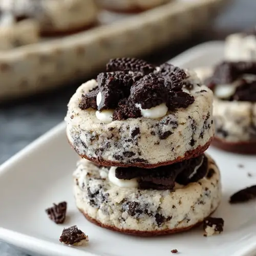 Delish Oreo Cheesecake Cookies