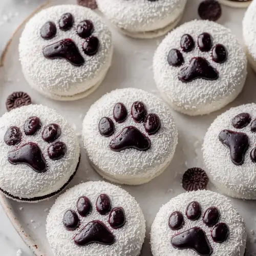 Delish Oreo Polar Bear Paws Recipe