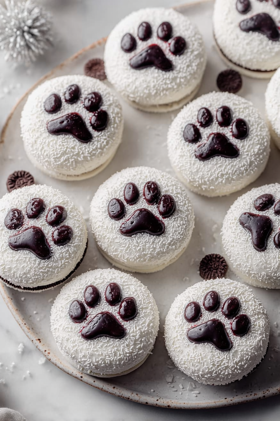 Delish Oreo Polar Bear Paws Recipe