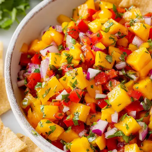 Delish Peach Mango Salsa Recipes