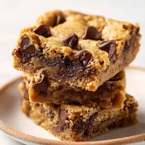 Delish Peanut Butter Chocolate Chip Bars