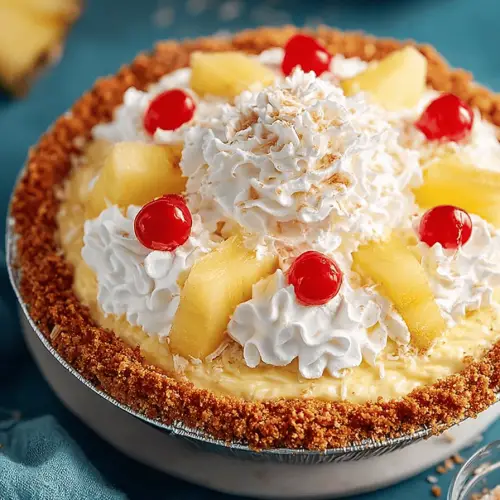 Delish Pineapple Pie