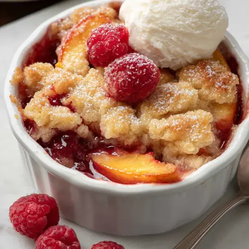 Delish Raspberry Peach Cobbler Recipes