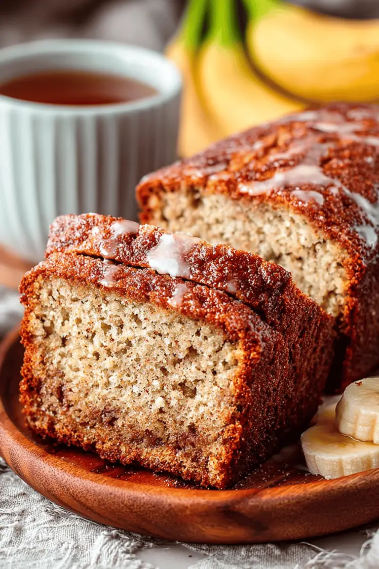 Delish Snickerdoodle Banana Bread