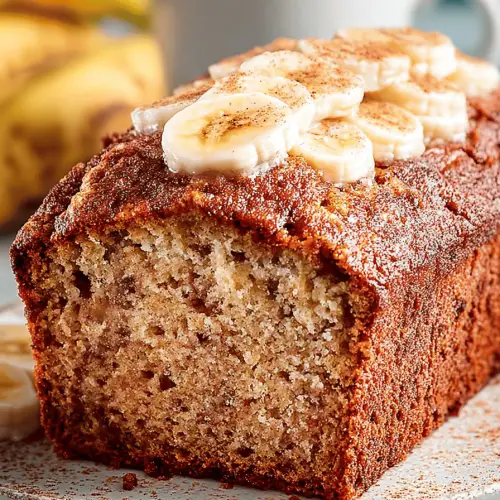 Delish Snickerdoodle Banana Bread