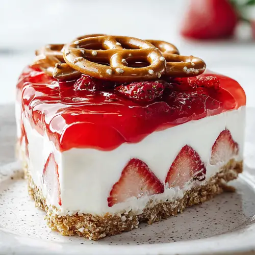 Delish Strawberry Pretzel Salad Recipes